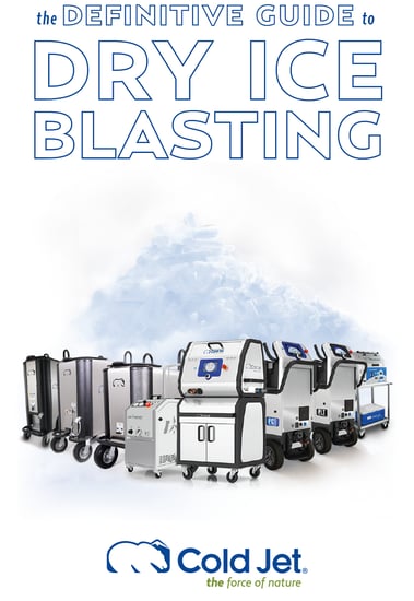 definitive guide to dry ice blasting cover page