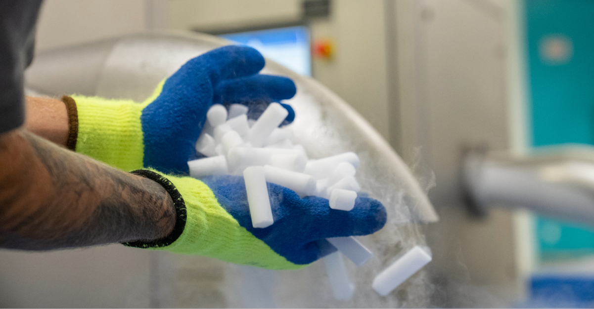 dry ice pellets